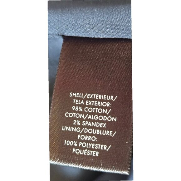 Ann Taylor Size 6 Dress Sleeveless Lined Tailored Navy Red Pink Print - Picture 7 of 8